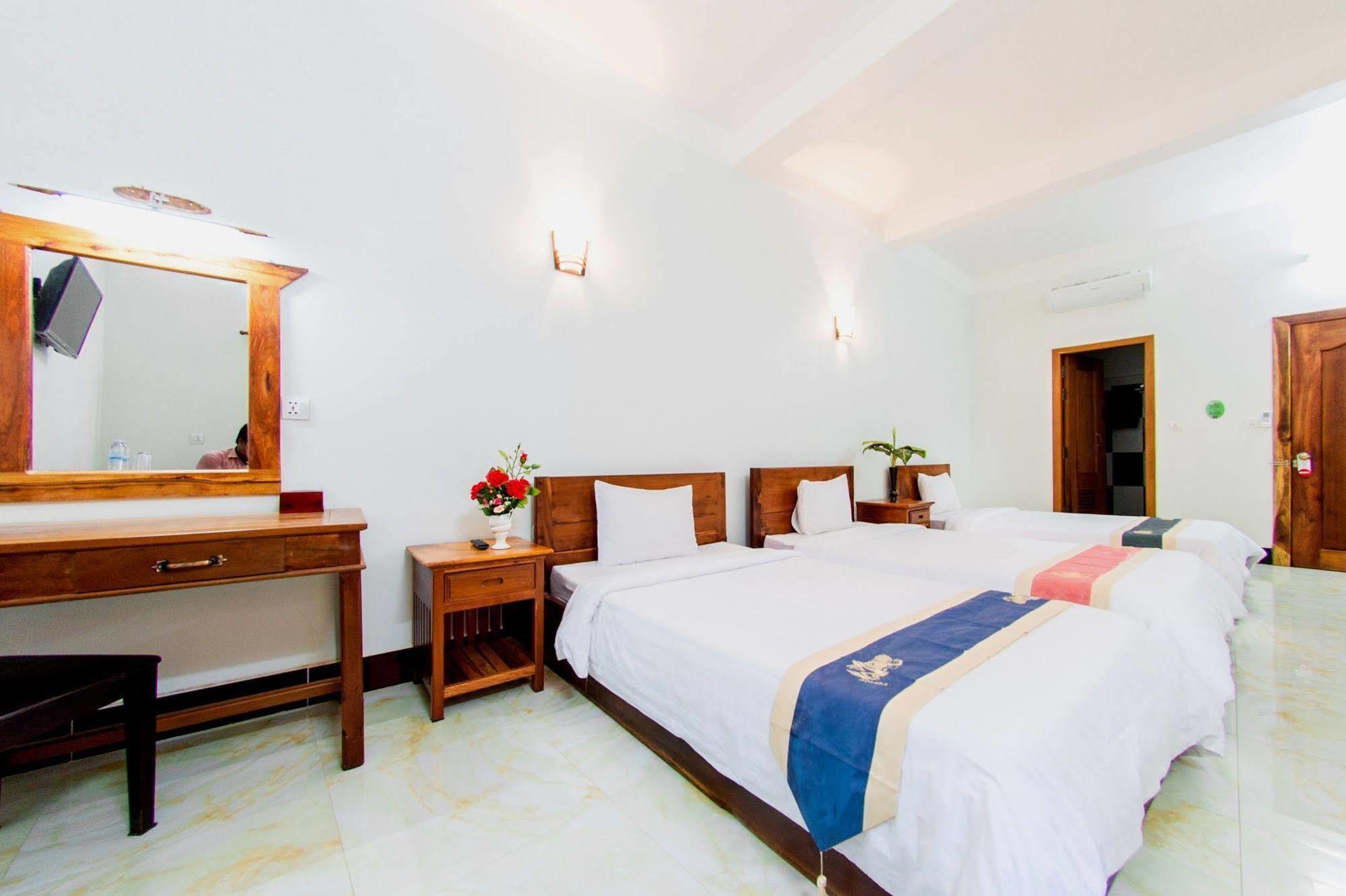 Angkor Udom Guesthouse Siem Reap Exterior foto