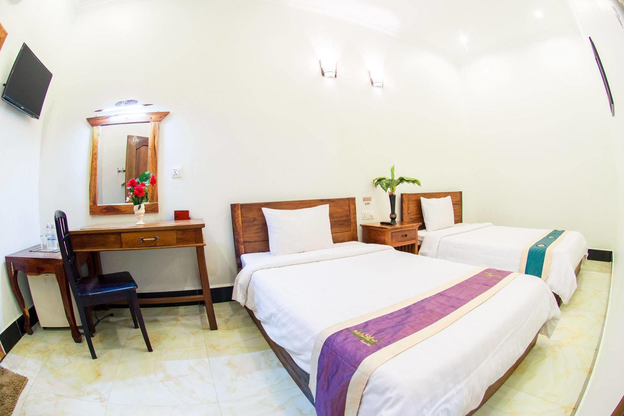 Angkor Udom Guesthouse Siem Reap Exterior foto
