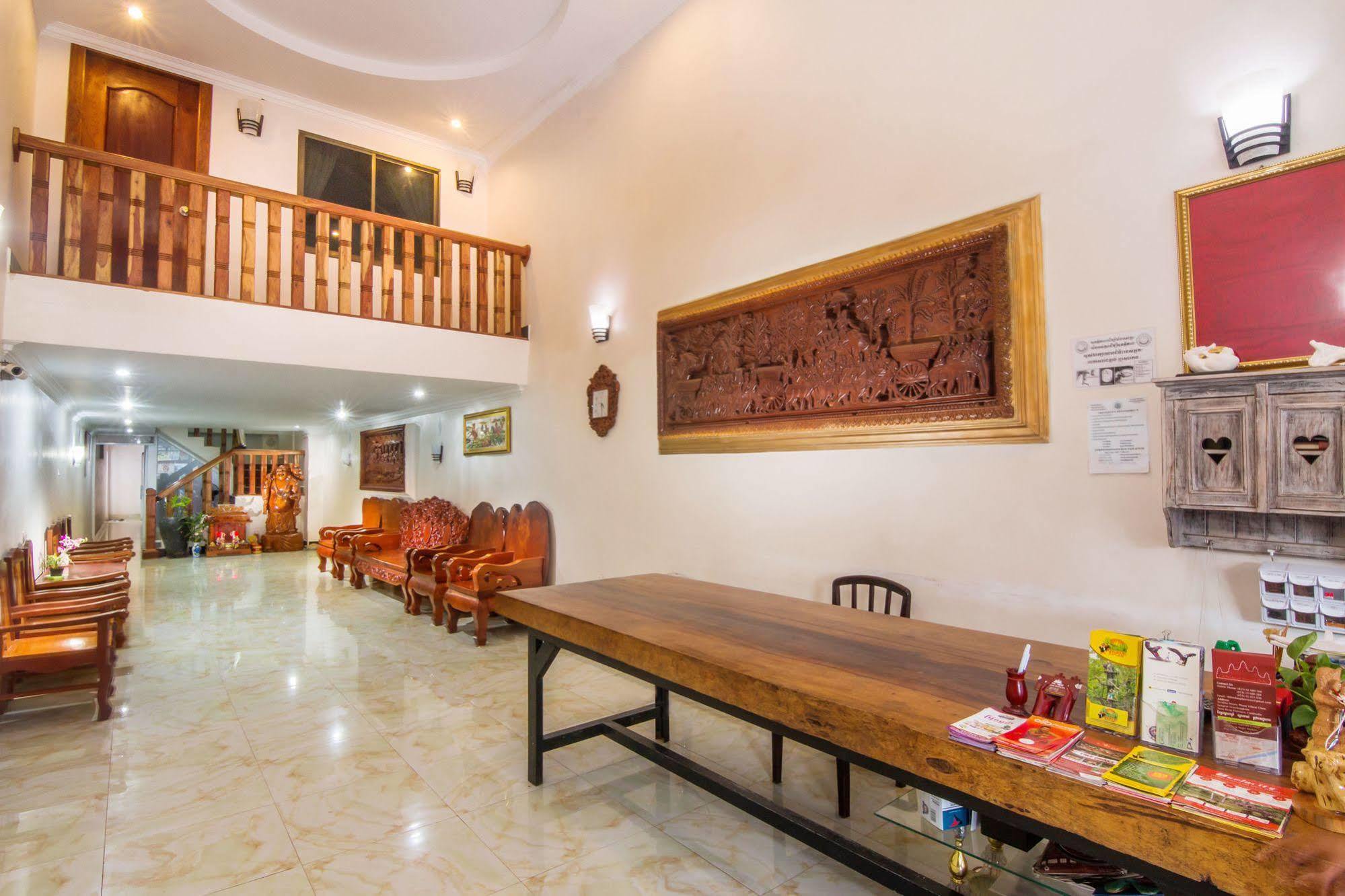 Angkor Udom Guesthouse Siem Reap Exterior foto